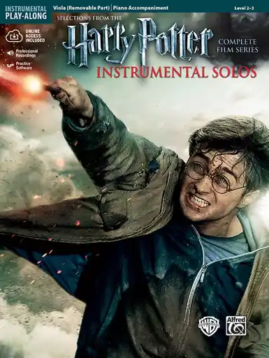 Heid Music | Harry Potter Complete Film Series - Viola w/Audio Free Returns