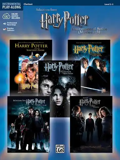 Heid Music | Harry Potter Movies 1-5 Clarinet Free Shipping