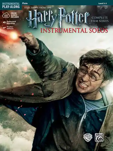 Heid Music | Harry Potter Complete Film Series - Flute w/Audio Direct From Manufacturer
