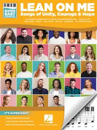 Heid Music | Lean on Me: Songs of Unity, Courage & Hope for Easy Piano Order Now