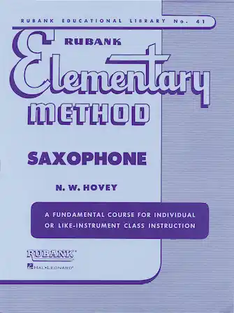 Final Sale Heid Music | Rubank Elementary Method - Saxophone