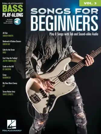 Reduced Price Heid Music | Songs for Beginners - Bass Play-Along Volume 3
