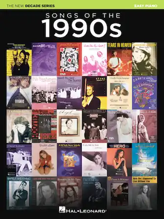 Heid Music | Songs of the 1990s - The New Decade Series - Easy Piano Next Day Delivery