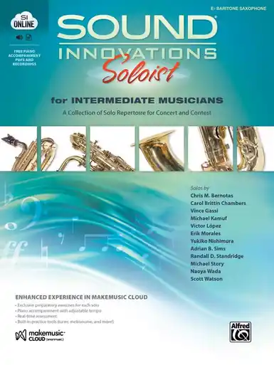 Top Pick Sound Innovations Soloist for Intermediate Musicians - Bari Sax - Heid Music