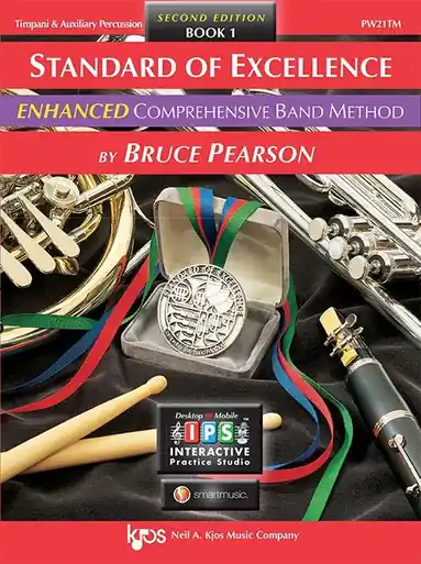 Latest Heid Music | Standard of Excellence, Enhanced, Book 1, Timpani & Aux. Percussion