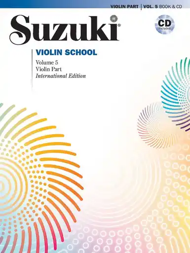 Heid Music | Suzuki Violin School: Volume 5 - Revised w/CD Grab Now