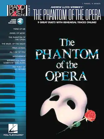 Heid Music | The Phantom of the Opera Piano Duet Play-Along Volume 41 Direct From Factory