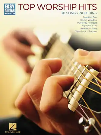 Buy Today Heid Music | Top Worship Hits - Easy Guitar with Notes & Tab