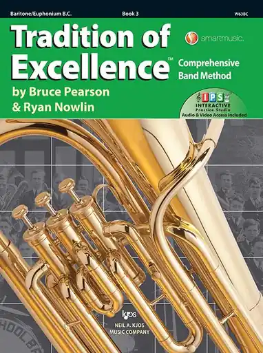 Heid Music | Tradition of Excellence - Baritone/Euphonium BC - Book 3 Weekend Sale