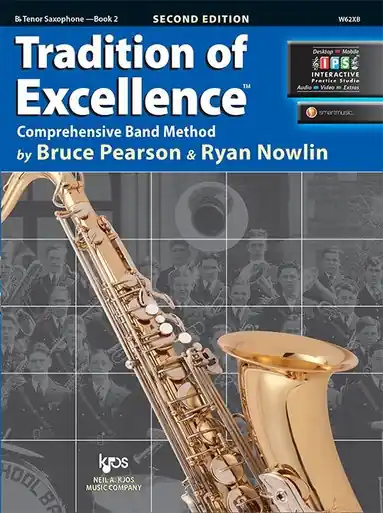 Heid Music | Tradition of Excellence - Tenor Sax - Book 2 Best Choice