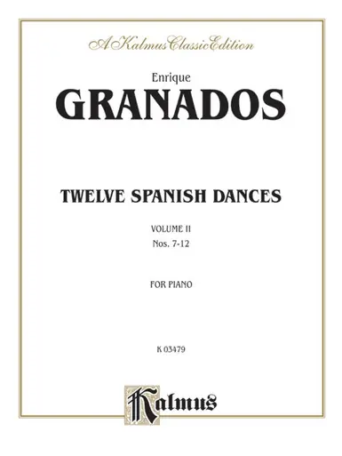Authentic Heid Music | Twelve Spanish Dances Vol II - Piano Solo (7111A27)
