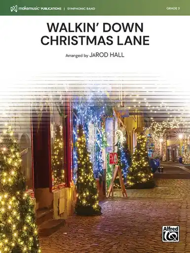 Worldwide Shipping Heid Music | Walkin' Down Christmas Lane CB, JaRod Hall, AL
