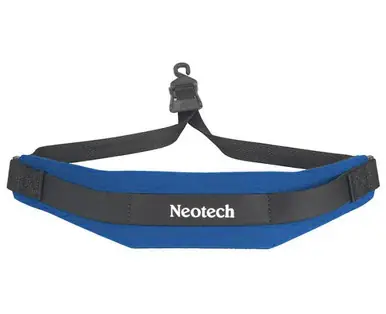 Heid Music | Neotech 1903162 Soft Sax Strap Swivel Hook - Navy Blue Handmade