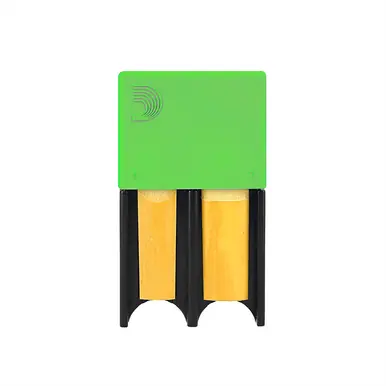 Heid Music | D'Addario Small Reed Guard - Green Authentic