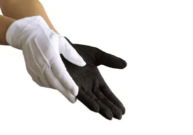Heid Music | Dinkles GLP40 Sure Grip Black Cotton Gloves - Small Editor’s Pick