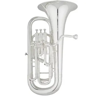 Heid Music | Eastman EEP526S 4 Valve Compensating Euphonium - Silver Plated No Minimum Order