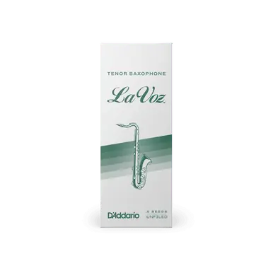 Professional Grade Heid Music - La Voz Tenor Saxophone Reeds Strength Medium Soft - 5 pack