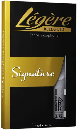 Luxury Heid Music | Legere Signature Series Tenor Saxophone Reed - Strength 2.75
