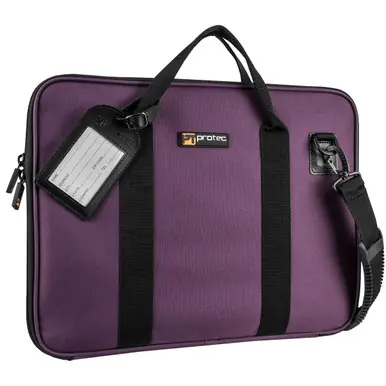 Heid Music | Protec Slim Standard Music Portfolio Bag - Purple Seasonal Sale