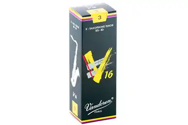 Heid Music | Vandoren V16 Tenor Saxophone Reeds Strength 3 - Box of 5 Warranty Included