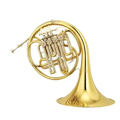 Bargain Heid Music | Yamaha YHR-881 French Horn - Yellow Brass