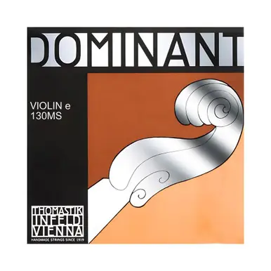 Heid Music | String, Violin 4/4 E Wound Loop Dominant 130MS Thomastik New Release