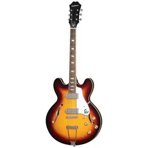 Worldwide Shipping CASINO-VS Casino Archtop Electric Guitar - Vintage Sunburst : Epiphone