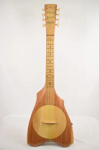 1012 Tahitian 8-String Light Wood Ukulele with Gig Bag : Asonu Weekend Sale