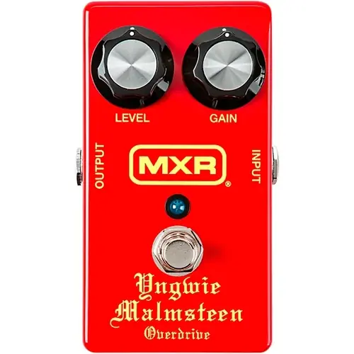 YJM308 Yngwie Malmsteen Overdrive Effects Pedal : MXR Limited Offer