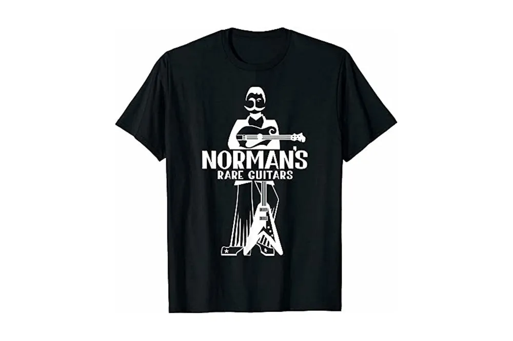 Don’t Miss Out Norman Rare Guitars Logo T-Shirt - Terry Carter Music Store