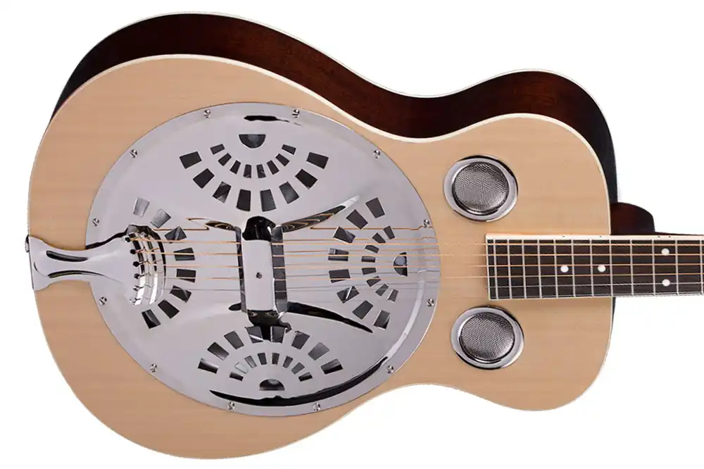 Regal RD-40N Roundneck Resophonic Guitar - Terry Carter Music Store Certified