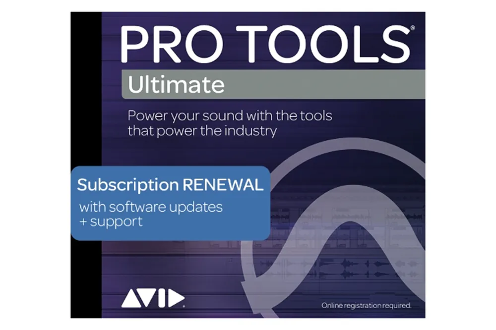 Same Day Shipping Avid Pro Tools Ultimate Annual Subscription Renewal - Terry Carter Music Store