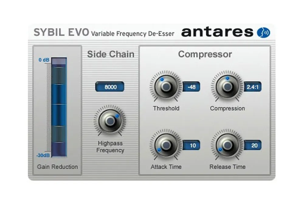 Big Sale Antares Sybil Evo De-Esser Plug-In Download - Terry Carter Music Store