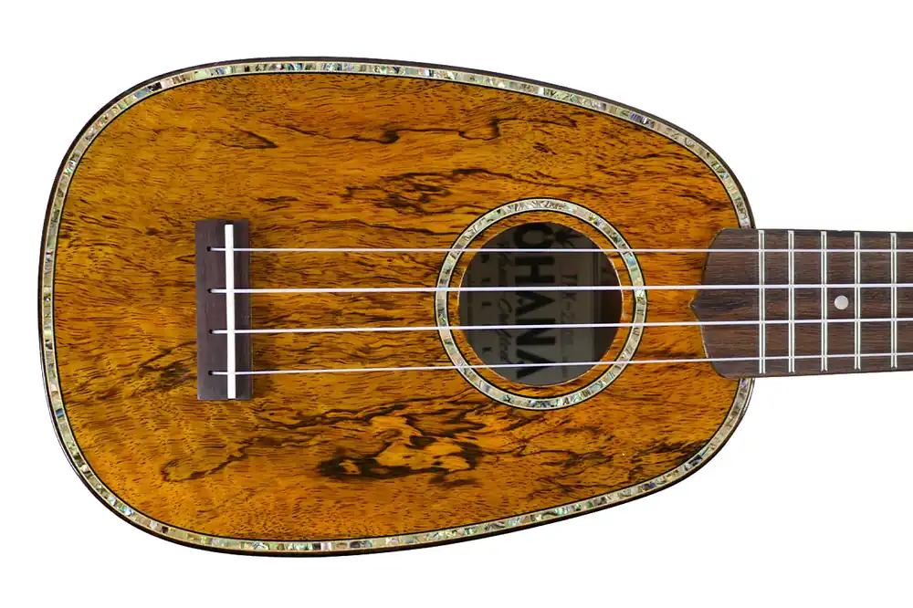 Exclusive Ohana TPK-220G Pineapple Sopranino Ukulele - Terry Carter Music Store