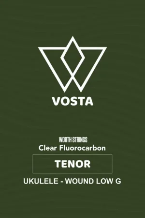 While Supplies Last Vosta Clear Fluorocarbon Tenor Wound Low G Ukulele Strings - Terry Carter Music Store