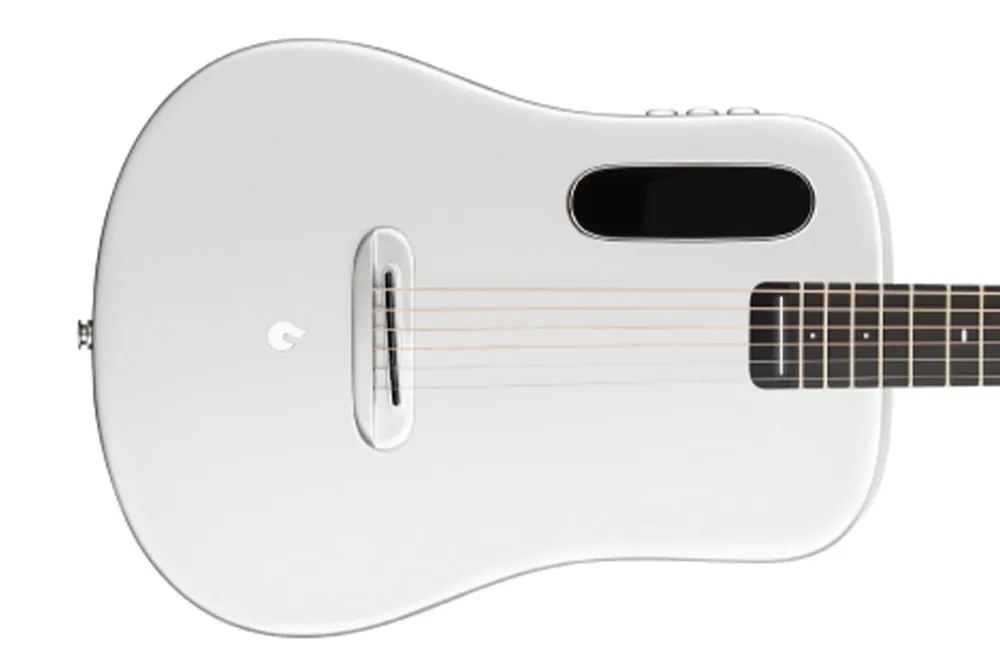 LAVA ME Air Silver Carbon Fiber Acoustic-Electric Guitar - Terry Carter Music Store Brand New