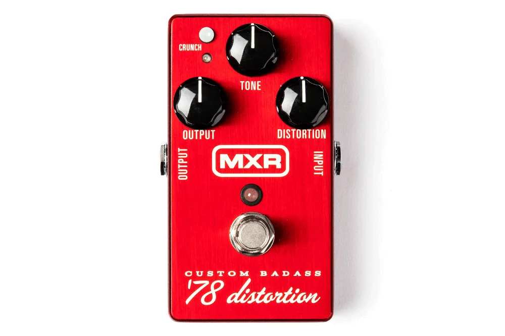 In Demand MXR M78 Badass Distortion+ Pedal - Red - Terry Carter Music Store