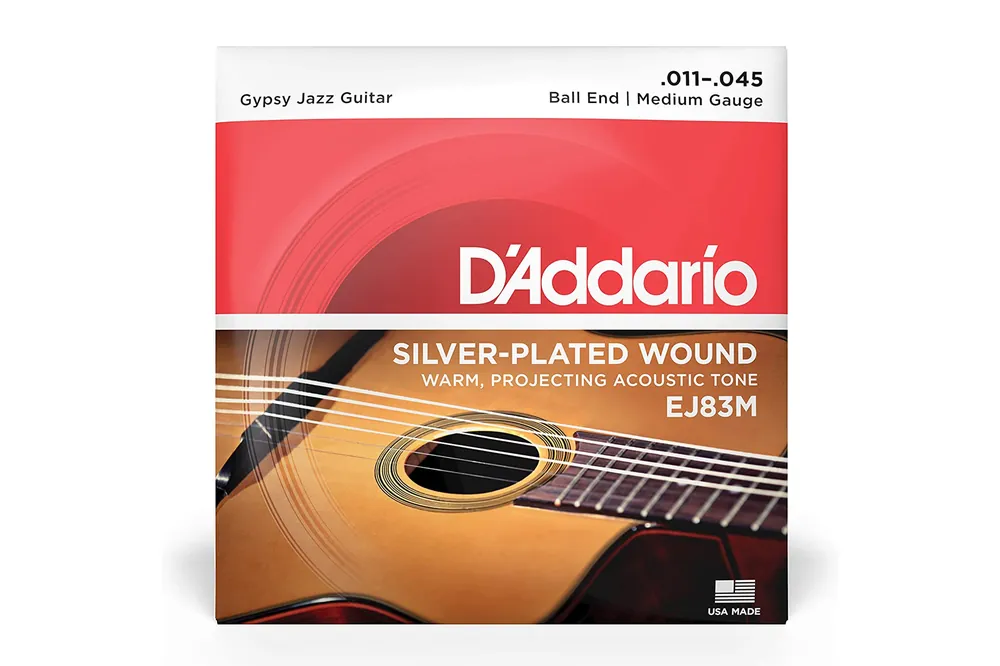 Latest D'Addario EJ83M Gypsy Jazz Acoustic Guitar Strings - Ball End Medium . - Terry Carter Music Store