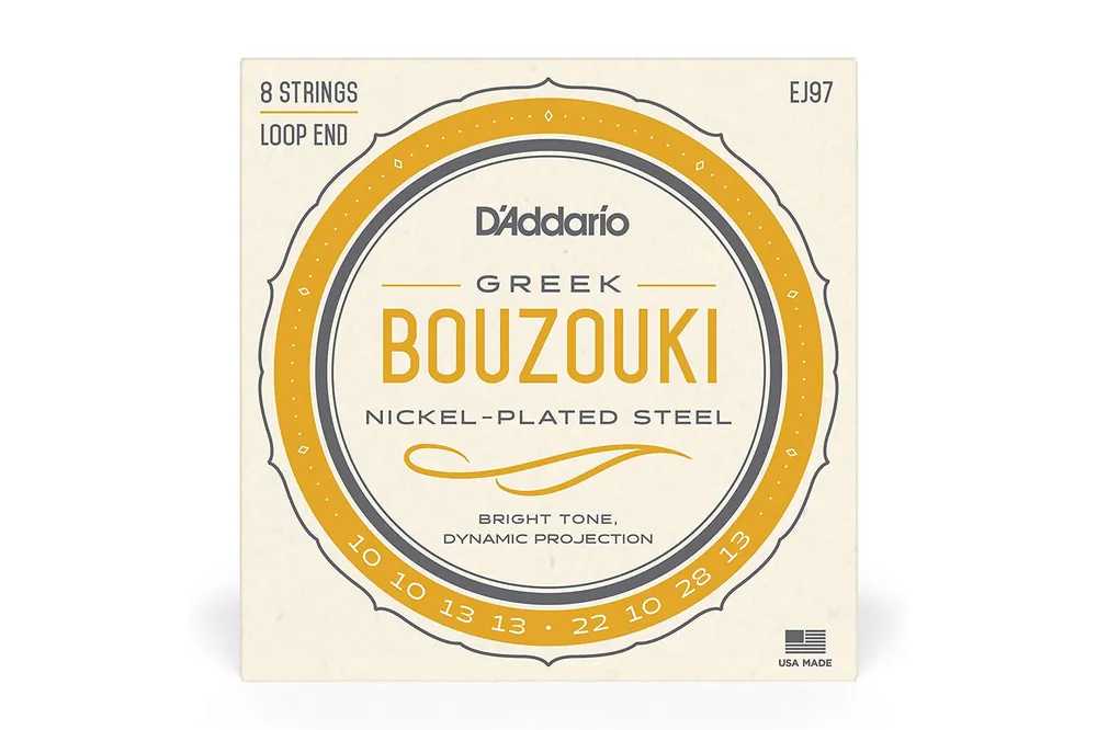 Secure Checkout D'Addario EJ97 Nickel-Plated Steel 8-String Greek Bouzouki Strings - . - Terry Carter Music Store