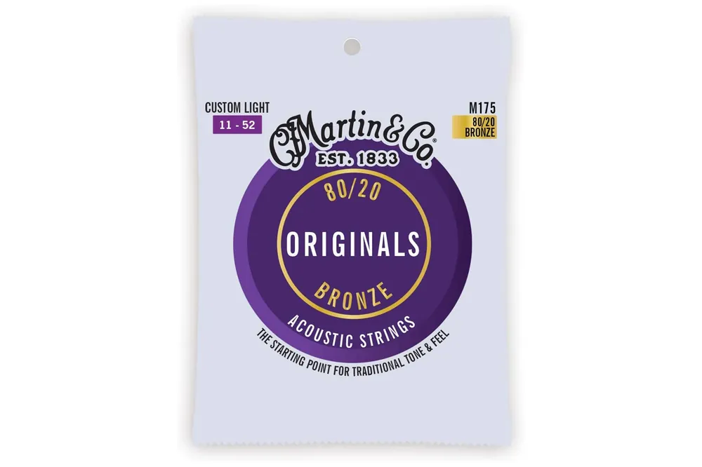 Martin Custom Light Bronze Guitar Strings - Terry Carter Music Store Top Rated