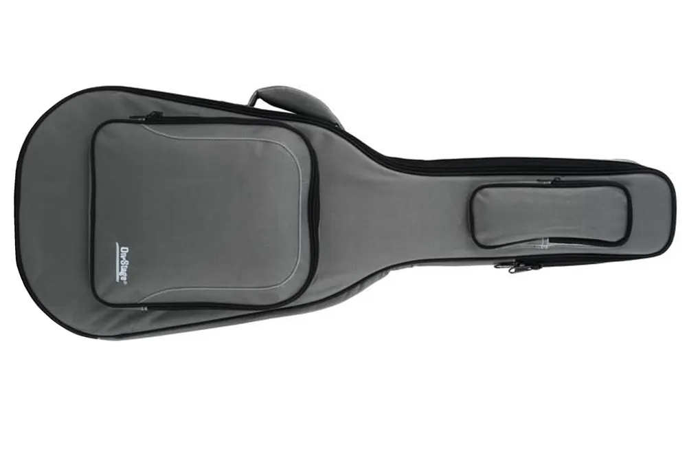 Brand New On-Stage GHE7550CG Hybrid Electric Guitar Gig Bag - Charcoal Gray - Terry Carter Music Store
