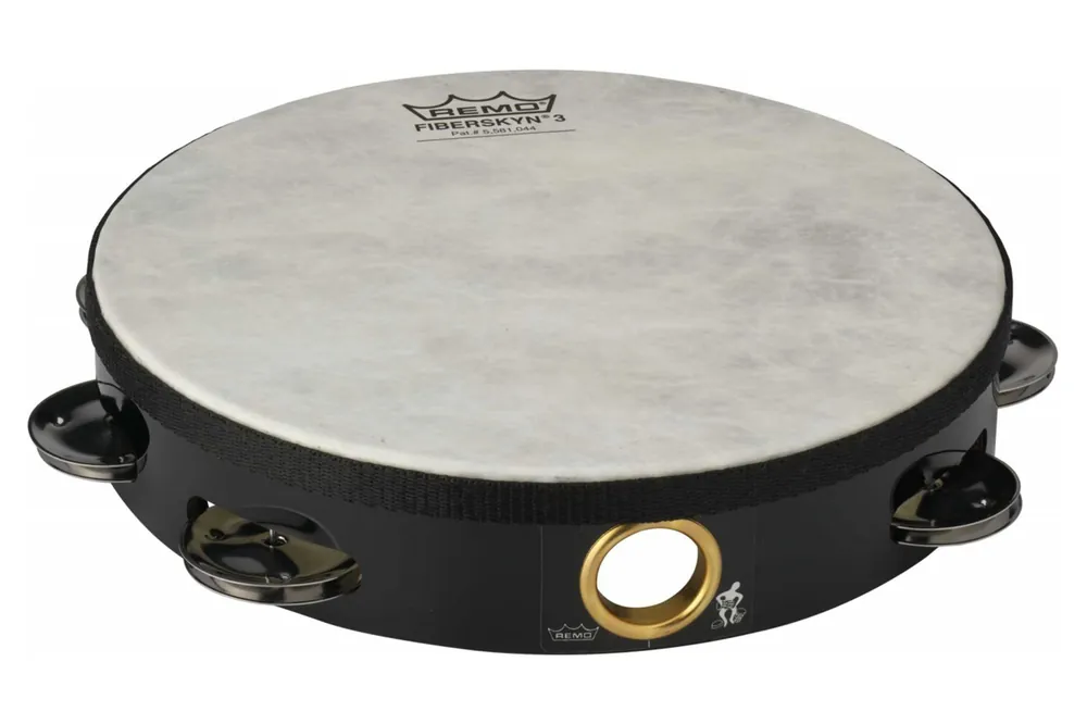 REMO 8" Tambourine with 1 Row of 8 jingles - Terry Carter Music Store Money Back Guarantee