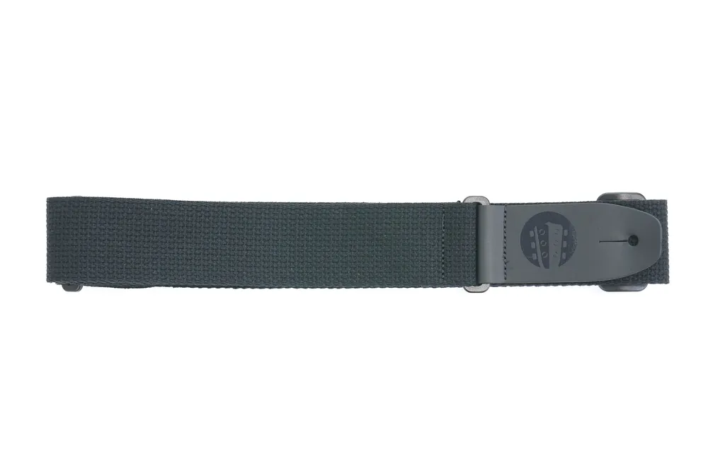 Super Sale Terry Carter Music Store 2 Inch Woven Cotton Guitar Strap - BLACK - Terry Carter Music Store