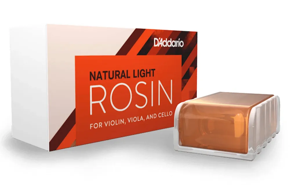 D'Addario Natural Bow Rosin - LIGHT - Terry Carter Music Store Professional Grade