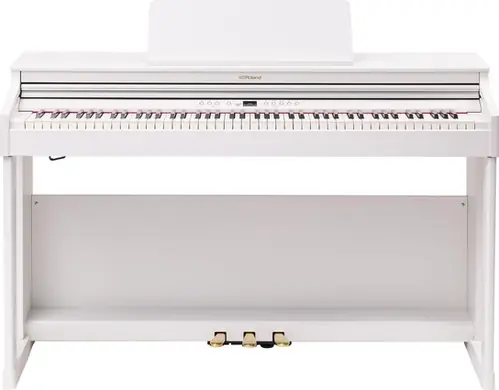 RP701-WH 88-Weighted Key White Digital Piano with Bench : Roland Low Price