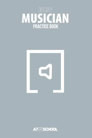 30 Day Musician Practice Book - Terry Carter Music Store Money Back Guarantee