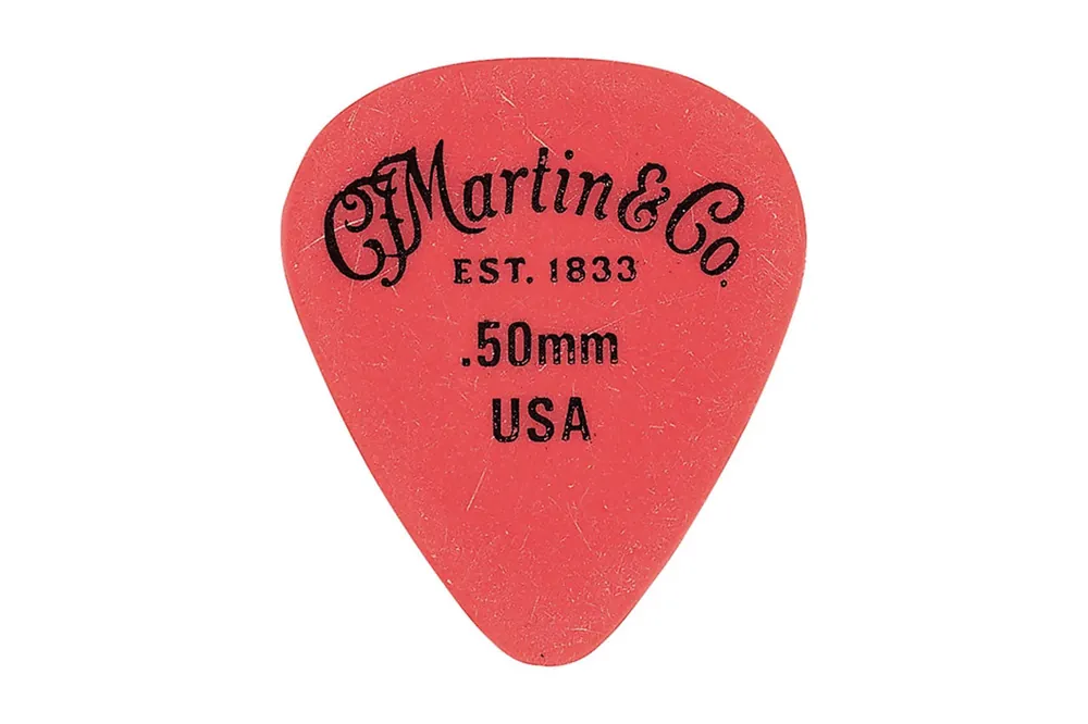 Martin Red Delrin Guitar Picks - Terry Carter Music Store Deal