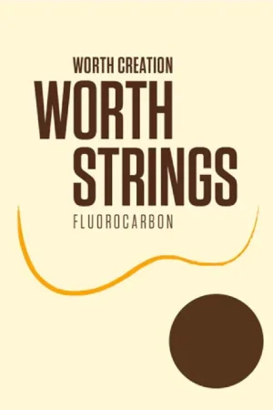 Worth Brown Single Ukulele String Unwound Low G for Tenor/Concert/Soprano - Terry Carter Music Store Hassle-Free Returns