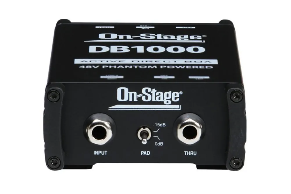 Grab Now On-Stage DB1000 Active DI Box - Terry Carter Music Store