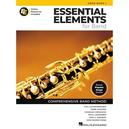 Free Returns Essential Elements for Band – Oboe Book 1 with Online Resources : Hal Leonard